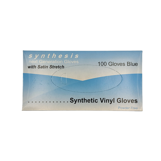 Blue Vinyl Gloves Powder Free