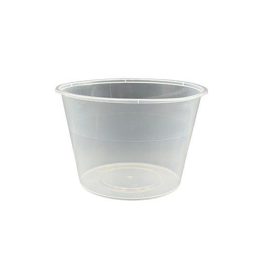 Clear Soup Bowl and Flat Lid