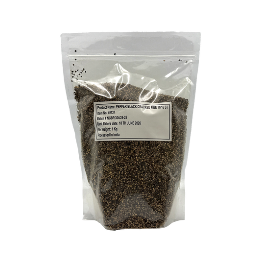Pepper Cracked Fine - Black
