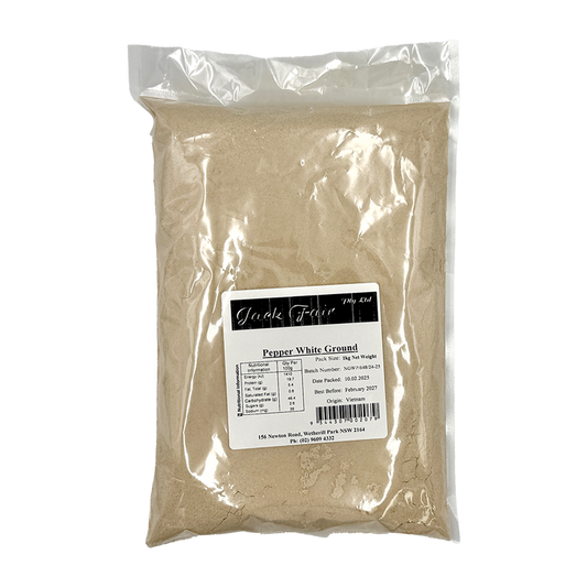 Pepper Ground - White