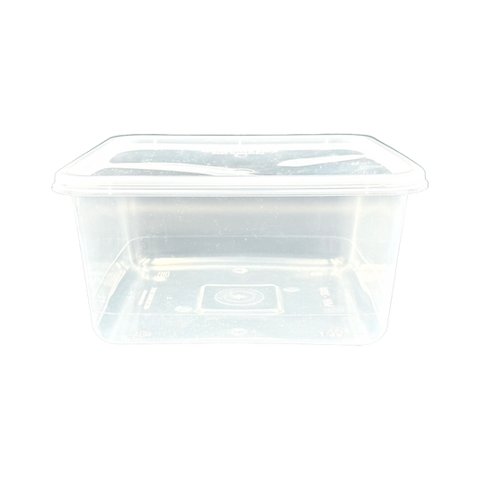 Plastic Square Containers Plus Lid
